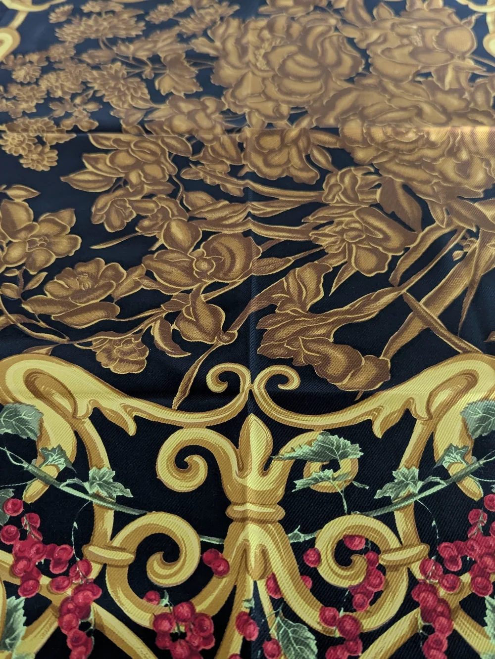 Dior Silk Scarf Vintage